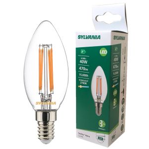 LED filament bulb ToLEDo Retro E14 4W Flame Light Sylvania