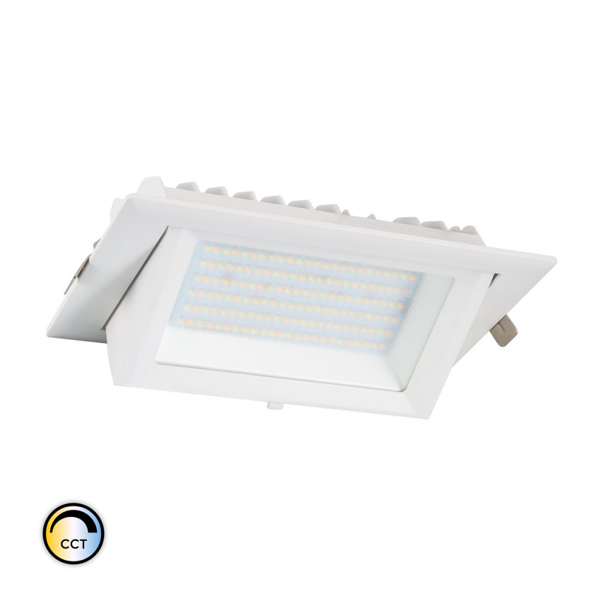Projecteur LED Rectangulaire Orientable 48W 6250 Lumens couleur sélectionnable (3000-4000-5000) Blan