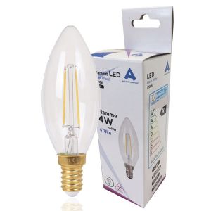 LED filament bulb E14 4W 470lm Flame Light Ariane