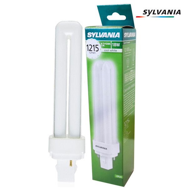 Sylvania 13 W LYNX-D Double Tour PL-C 2 Broches G24d-1 835 Blanc 002941