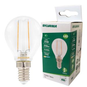 LED filament bulb ToLEDo Retro E14 2,5W Spherical Light Sylvania