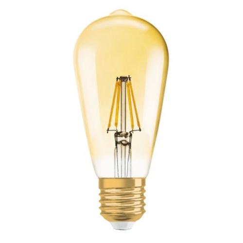 Ampoule LED EDISON ST64 E27 7.5W 725 Lumens  2500K Dimmable Ambrée Ledvance 