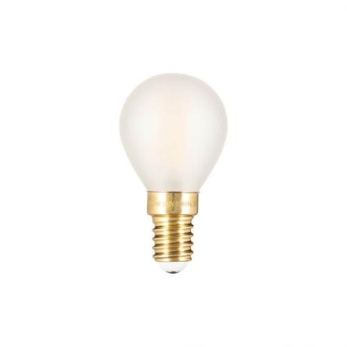 Ampoule LED à filament E14 4W 420lm Sphérique Claire Girard Sudron 
