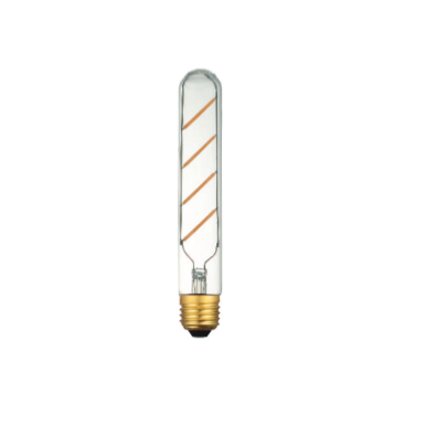 Ampoule LED à Filament  Tube T30  E27  4W Dimmable Verre Clair GIRARD SUDRON