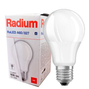 RaLED A60 E27 8.5W 806lm 2700K Radium