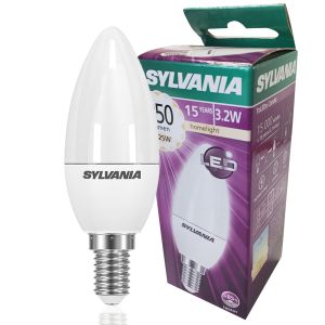 LED bulb Toledo E14 3.2W 250lm Flame Frosted Sylvania