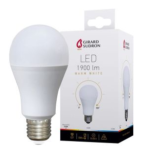 Ampoule LED E27 18W Standard 1900lm 330° 2700K Girard Sudron