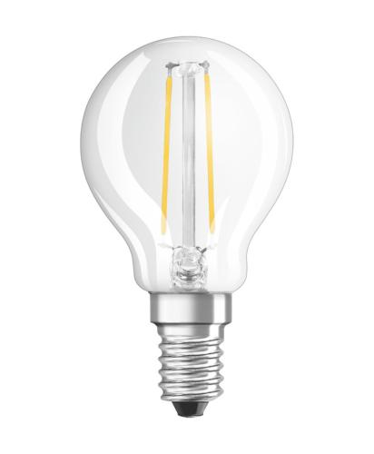 Ampoule LED à Filament Sphérique E14 2.8W 250 Lumen 2700K  Osram