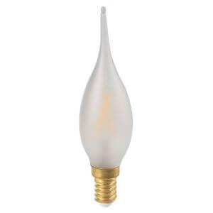 LED filament bulb E14 2W Flame "Big Century" Silky Girard Sudron