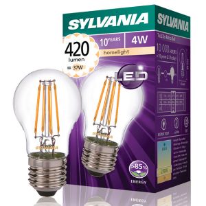 LED Filament Bulb ToLEDo Retro E27 4W Spherical Clear Sylvania