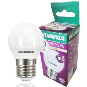 LED bulb Toledo E27 5.5W 470lm Spherical Frosted Sylvania